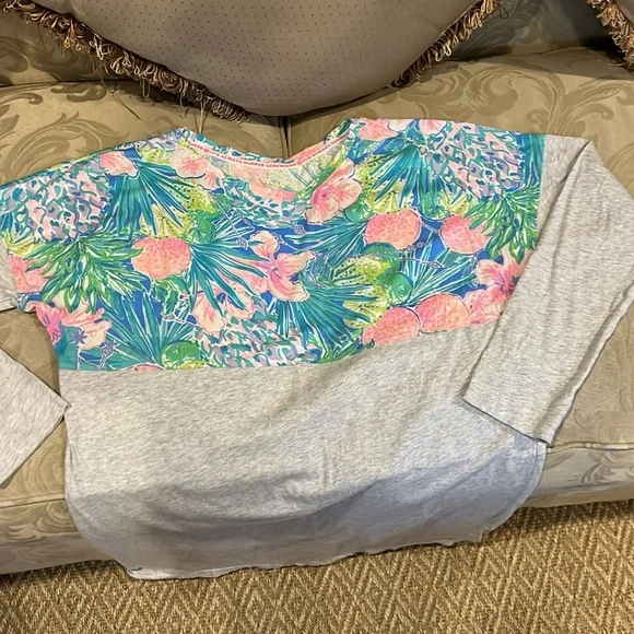 Lilly Pulitzer Finn T shirt Dress Large - Picture 9 of 9